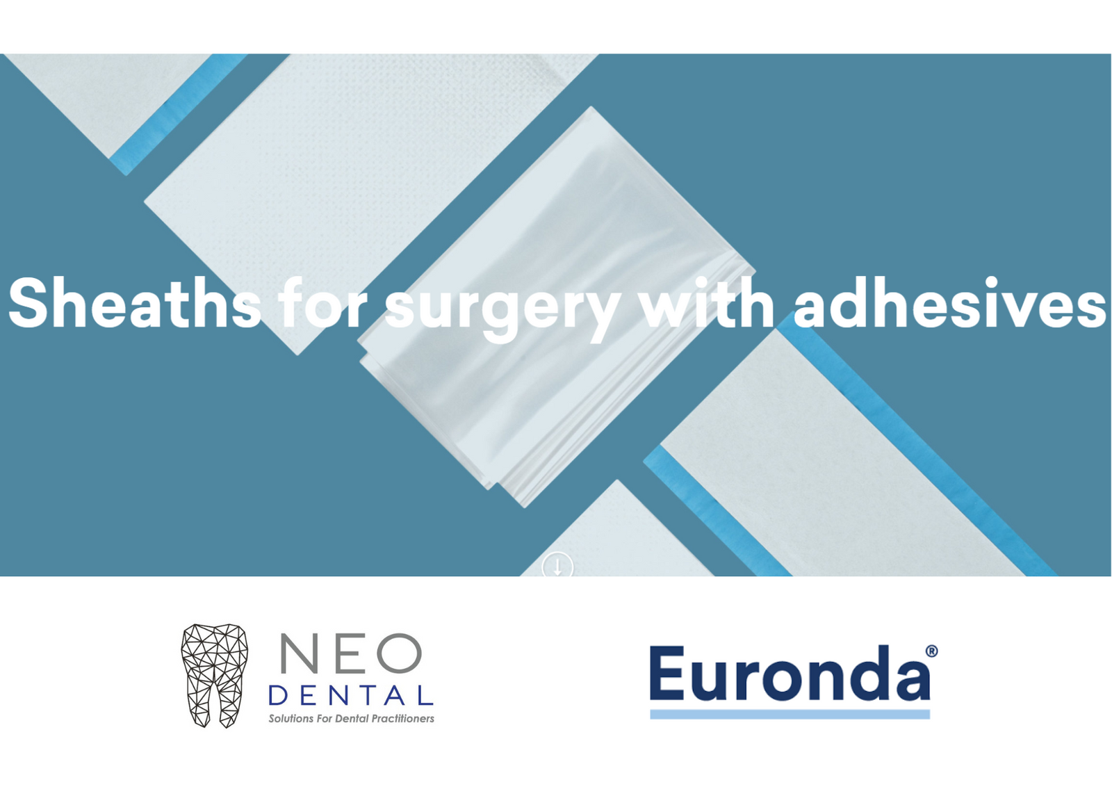 Sheaths for surgery with adhesives