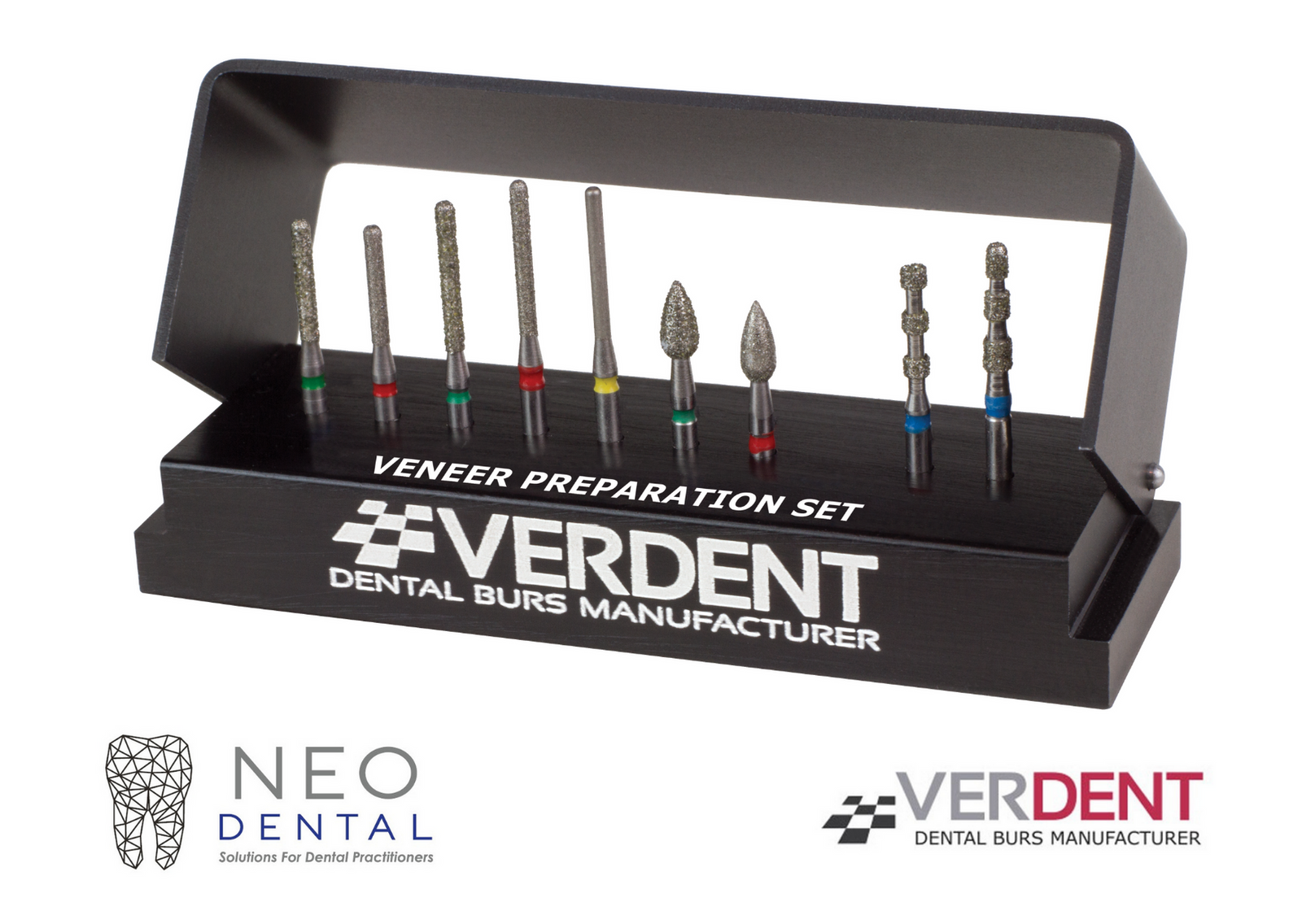Veneer preparation Burs Set
